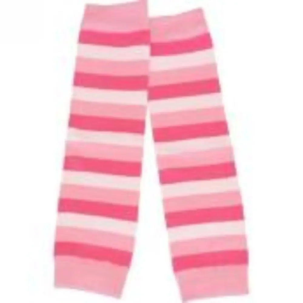 Imagine Baby Leggings Legs Legwarmers NEW Flutter Pink White‎ Stripe